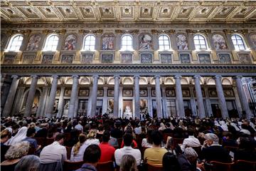 ITALY ITALY POPE ROSARY FOR PEACE