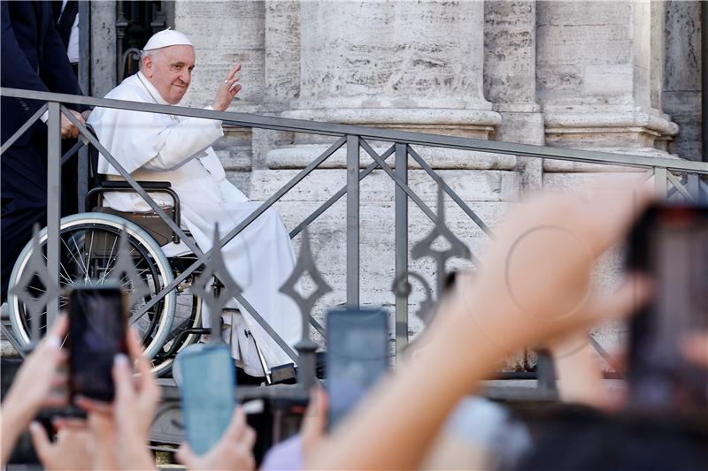 ITALY ITALY POPE ROSARY FOR PEACE