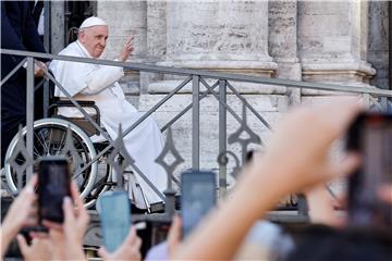 ITALY ITALY POPE ROSARY FOR PEACE