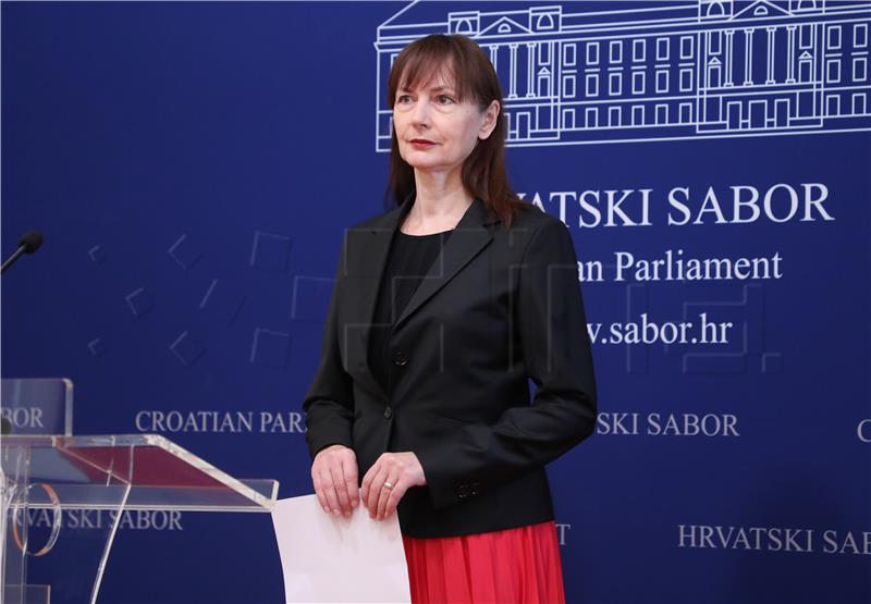 Konferencija za medije Kluba zastupnika Hrvatskih suverenista