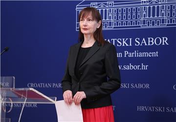 Konferencija za medije Kluba zastupnika Hrvatskih suverenista