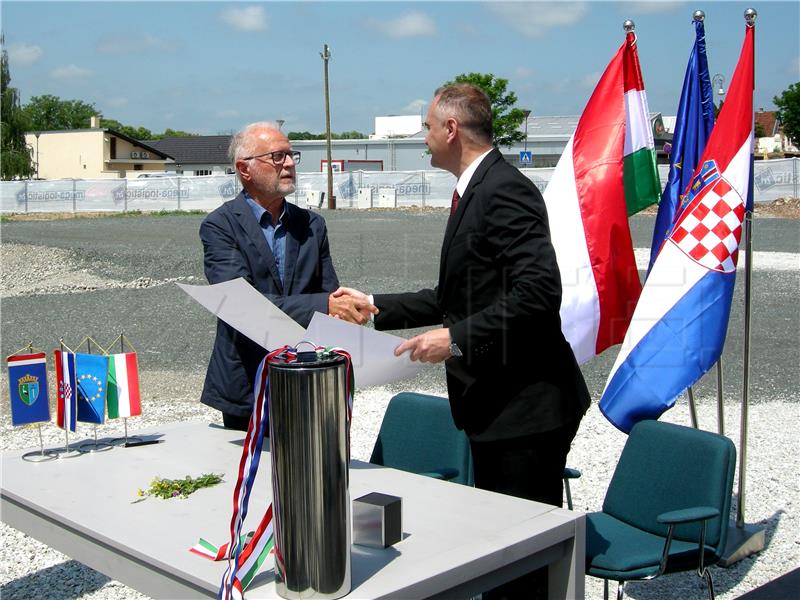 New school in Petrinja being constructed with Hungary's help