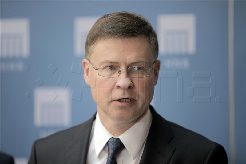 Zajednička izjava Valdisa Dombrovskisa i Borisa Vujčića