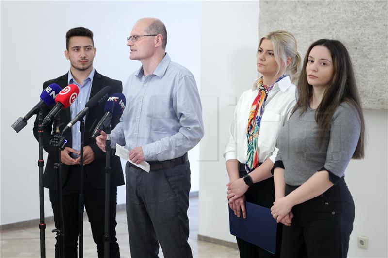 Konferencija za medije HSLS-a Grada Zagreb