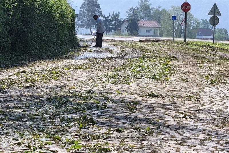 Ministrica Vučković obišla područje Krapinsko-zagorske županije pogođeno tučom