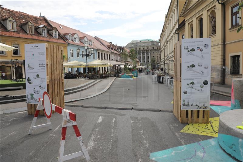 Otvorenje pješačke zona u Staroj Vlaškoj