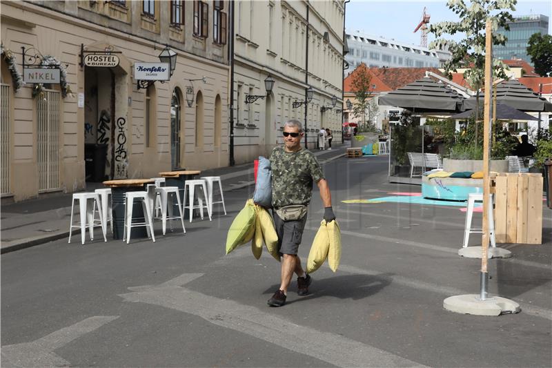 Otvorenje pješačke zona u Staroj Vlaškoj