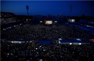  Christian music concert held at Zagreb's Maksimir stadium