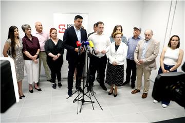 Konferencija za medije udruge Socijaldemokrati Grada Zagreba