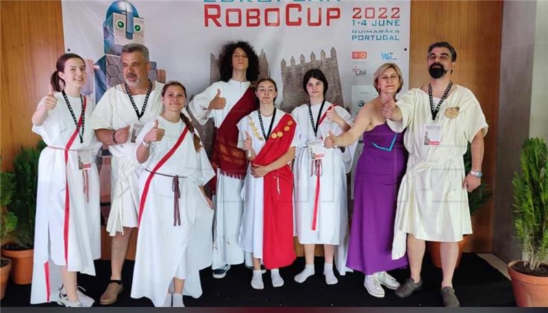 Mladi hrvatski robotičari osvojili četiri prva mjesta na Euro RoboCupu