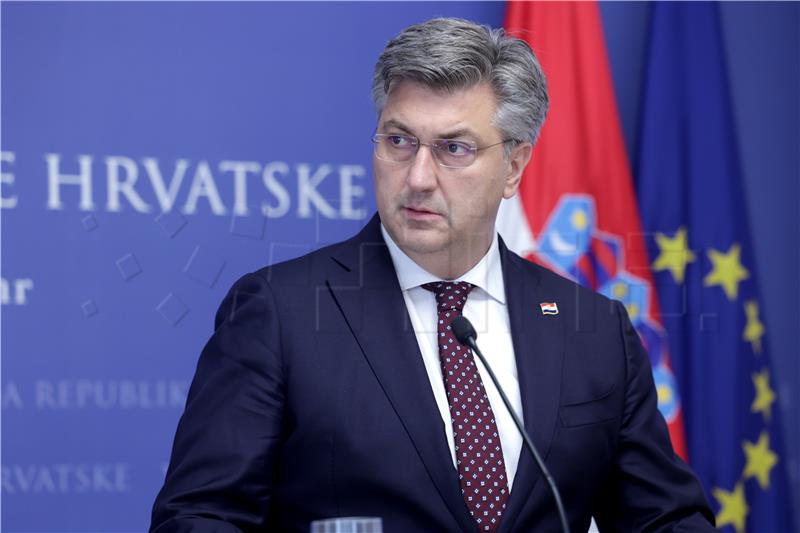 This is no time to sit in two chairs, Plenković tells Serbia