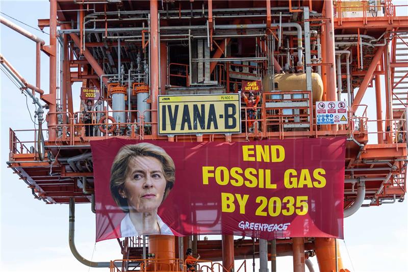 Greenpeace poziva Ursulu von der Leyen da Europa napusti plin do 2035. 