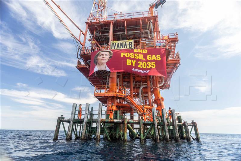 Greenpeace poziva Ursulu von der Leyen da Europa napusti plin do 2035. 