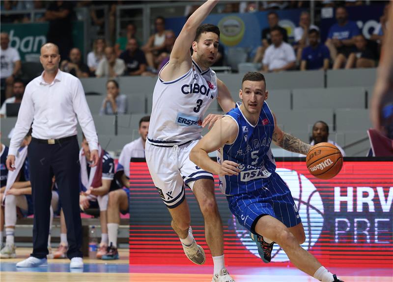 Četvrta finalna utakmica prvenstva Hrvatske Zadar - Cibona