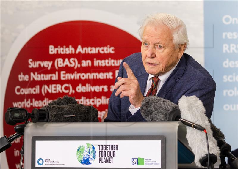 Sir David Attenborough u srijedu će biti imenovan Vitezom Velikog križa 