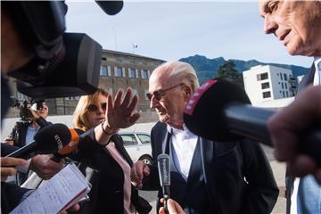 SWITZERLAND TRIAL FIFA BLATTER