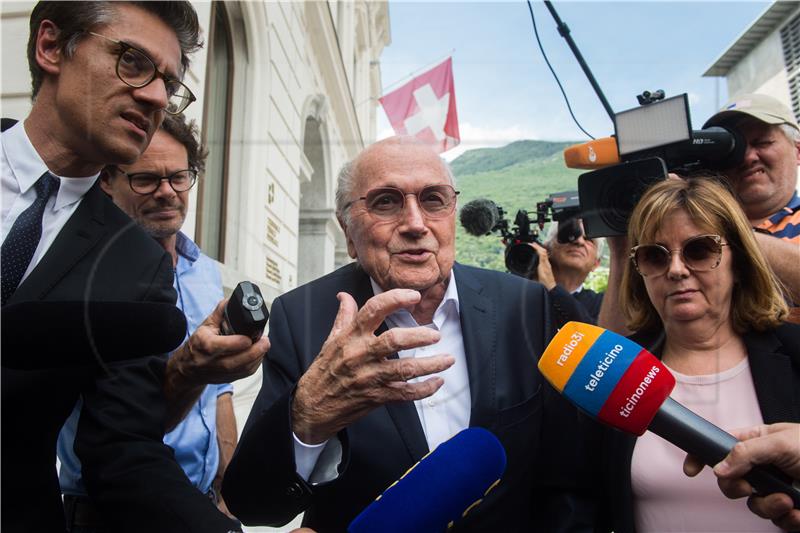 SWITZERLAND TRIAL FIFA BLATTER