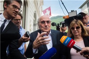 SWITZERLAND TRIAL FIFA BLATTER