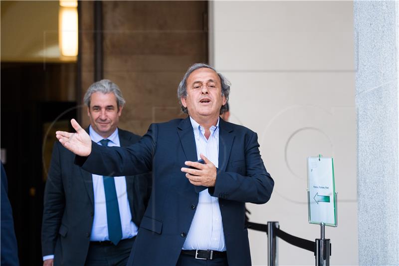 SWITZERLAND TRIAL FIFA PLATINI