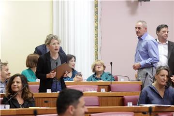 Glasanje u Saboru po raspravljenim točkama