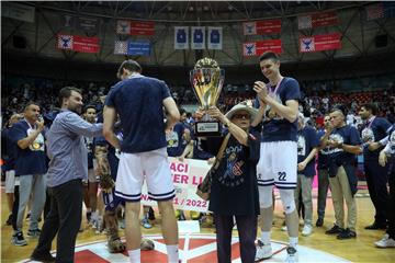 Odlučujuća utakmica finala doigravanja za prvaka Hrvatske: Cibona - Zadar