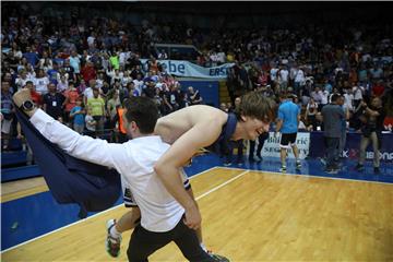 Odlučujuća utakmica finala doigravanja za prvaka Hrvatske: Cibona - Zadar