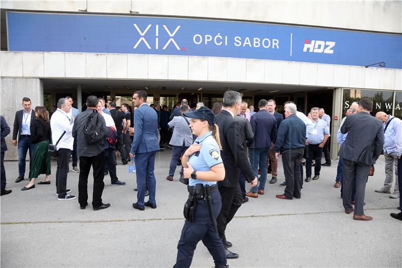 Ruling HDZ party starts its general convention