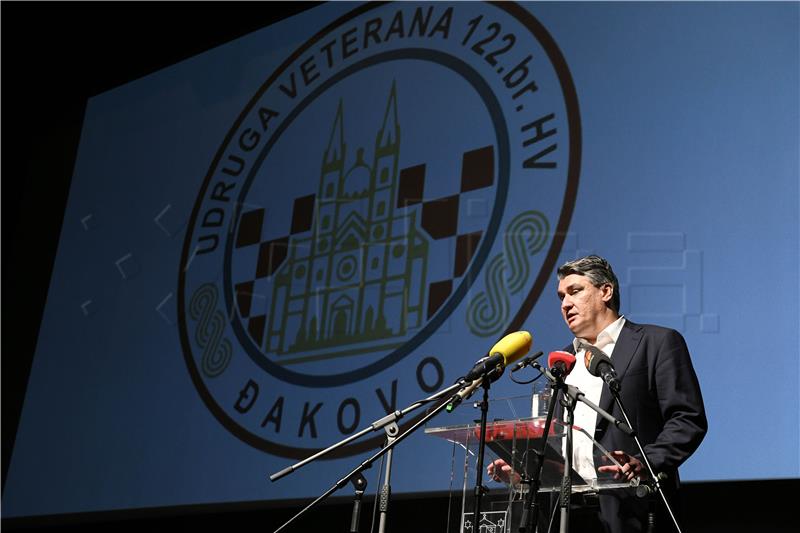 Milanović: HV je bila bez međunarodne pomoći, čak i uz opstrukcije