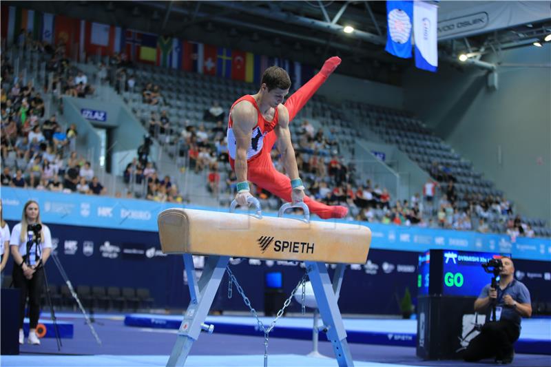  Prvi finalni dan gimnastičkog natjecanja DOBRO Svjetski kup