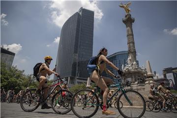 MEXICO NAKED BIKE RIDE