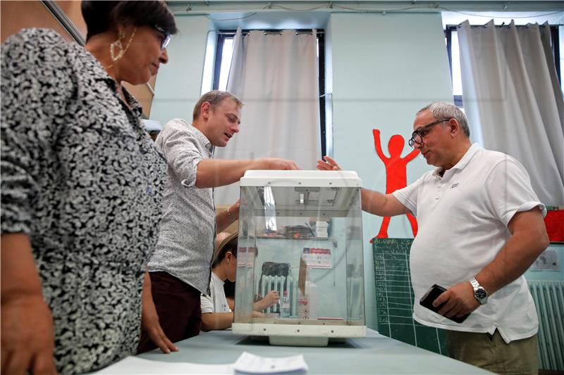 FRANCE LEGISLATIVE ELECTIONS FRST ROUND