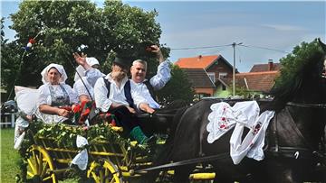 Babina Greda: Priredba tradicijske kulture 41. Konji bijelci