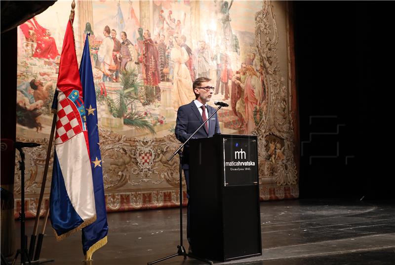 Matica Hrvatska cultural organisation celebrates 180 years of existence