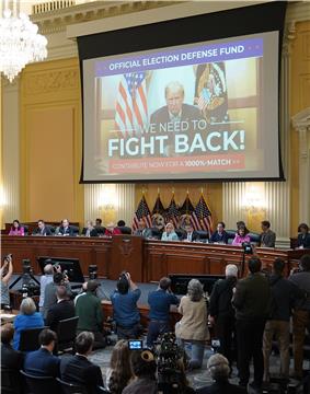 USA CAPITOL JANUARY 6 RIOT HEARING