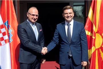 NORTH MACEDONIA CROATIA DIPLOMACY