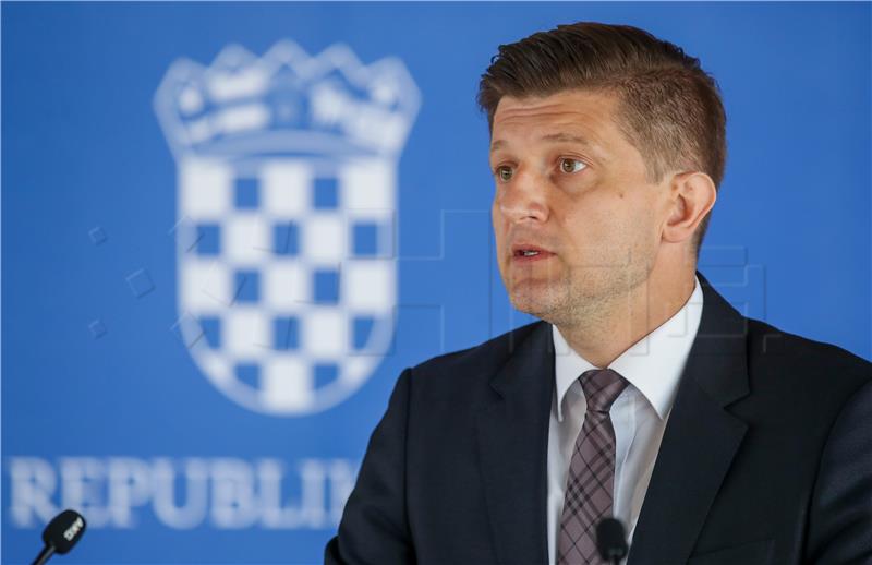 Zdravko Marić nakon sjednice Vlade RH