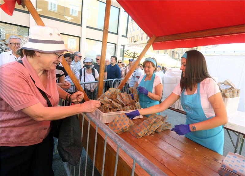 Rijeka: Gastrofešta na Korzu povodom blagdana sv. Vida i Dana Grada Rijeke