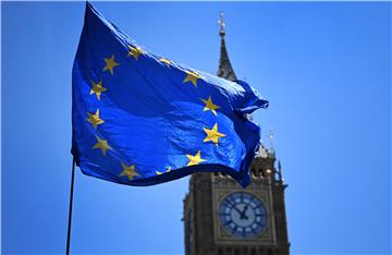 BRITAIN POLITICS EU BREXIT NORTHERN IRELAND PROTEST