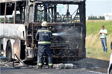 Zapalio se autobus kod Imotskog, svi širokobriješki učenici bez ozljeda