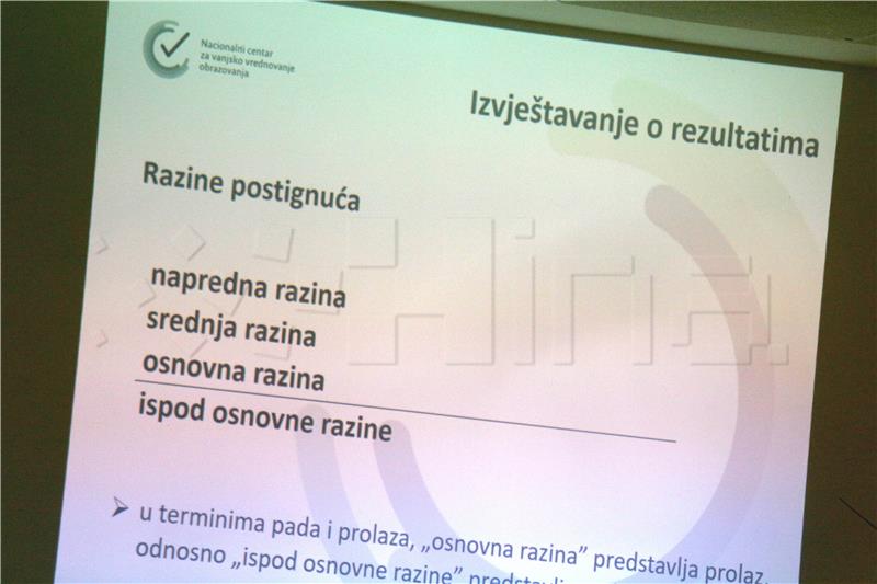 Predstavljanje rezultata nacionalnih ispita provedenih u 8. razredima osnovnih škola