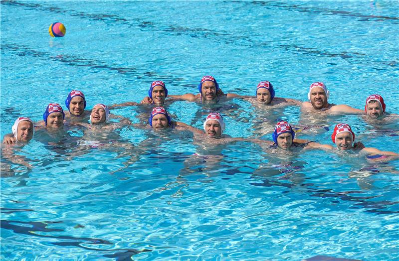 Otvoreni trening Hrvatske vaterpolo reprezentacije