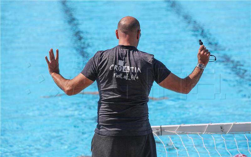 Otvoreni trening Hrvatske vaterpolo reprezentacije