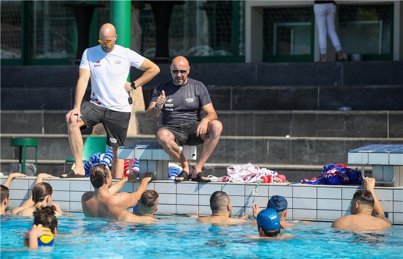 Otvoreni trening Hrvatske vaterpolo reprezentacije