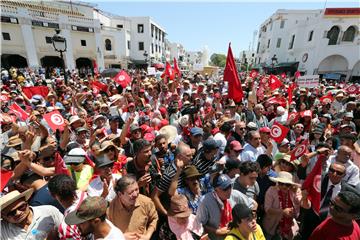 TUNISIA DEMONSTRATION