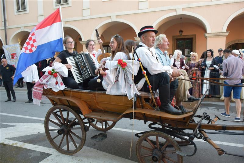 Manifestacija 26. Terezijana 2022 u Bjelovaru