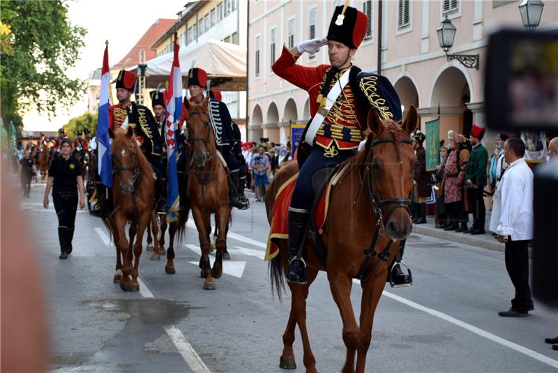 Manifestacija 26. Terezijana 2022 u Bjelovaru