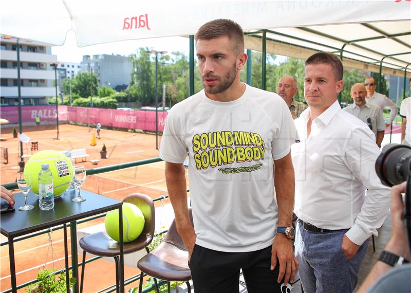 Borna Ćorić nastupa na ATP turniru Croatia Open Umag