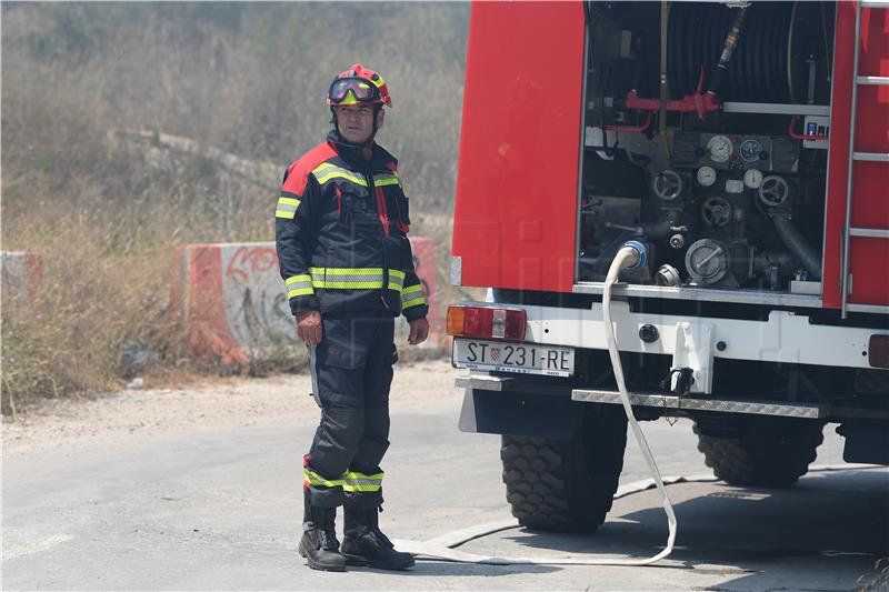 Požar kod City centra one u Splitu