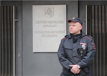 RUSSIA LITHUANIA KALININGRAD PROTEST