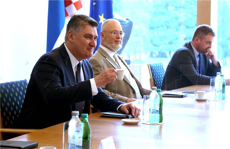 Predsjednik Milanović primio predsjednicu Vlade Republike Finske Sanne Marin